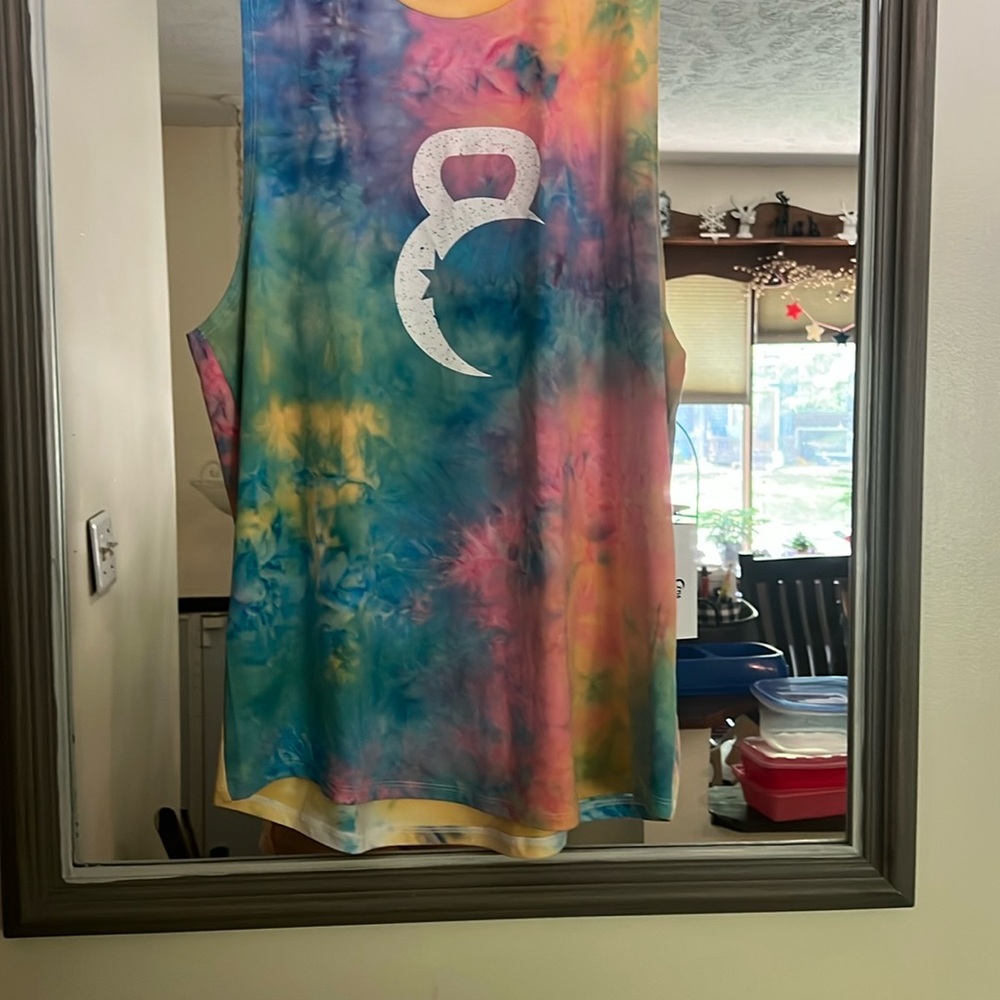 ZYIA Multicolor Tie-Dye Tank Top